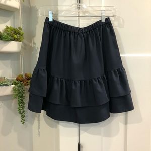 Navy J Crew Skirt